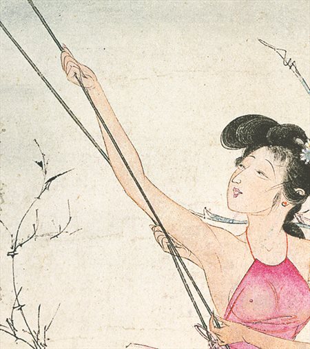 沂源-胡也佛的仕女画和最知名的金瓶梅秘戏图